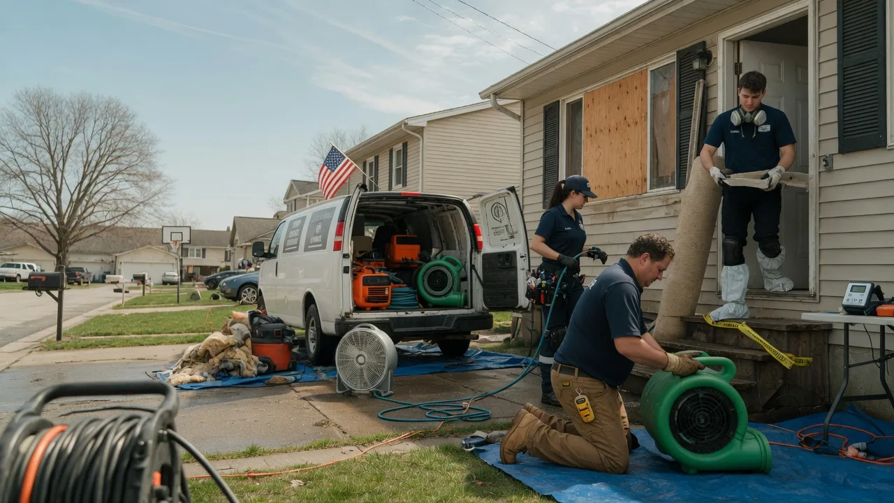 Water Damage Restoration in Hickory Hills, IL near me